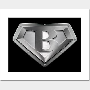 Super Sleek Style B Symbol Posters and Art